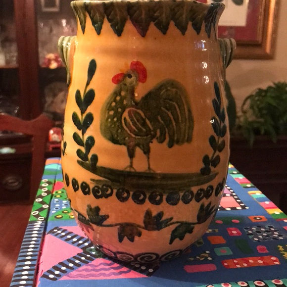 Italica ARS Pottery Hand Painted Vase - Picture 1 of 12